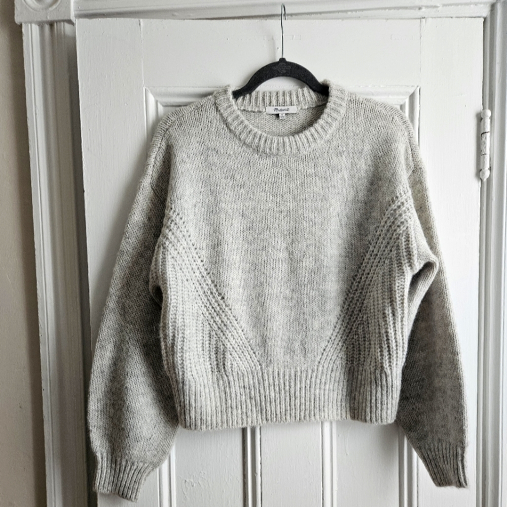 Madewell wool blend dolman sweater Size M